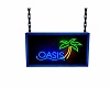Oasis Club Sign