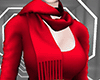 Red Sweater W/Scarf