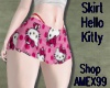 [A] Skirt Hello Kitty