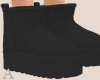 A| Cozy Boots Black