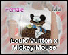 Louis Vuitton x Mickey-F