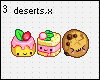 3 deserts