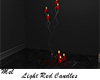 Light Red Candles