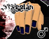STGN Nails Black/Blue