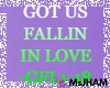 GOT US FALLIN IN LOVE