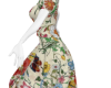 Vintg Floral OM Dress
