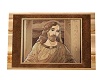 Jesus wood frame