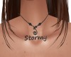 Stormy Black Necklace
