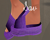 Violet/Black Slides