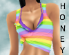*h* Sommer Top Rainbow