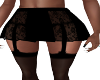 Genevia Black Lace Skirt