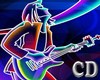 CD Neon Picture Guitar