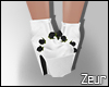 Black Rose White Heels