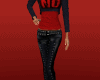{P}black-red outfits