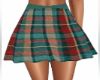 TealRedPlaidSkirt