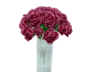 Pink Roses Vase