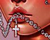 Biting a Chain |Plated