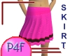 P4F Pink Pleated Skirt