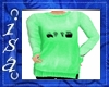 IY-Long Sweater Green