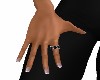 BLACK  PEARL  RING _ RH