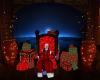 Santa Posing Throne