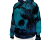 #008 skull hoodie