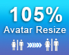105% Avatar Scaler M/F