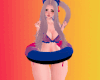 Rainbow Kitty Beach, Summer,Kawaii,Pride,LGBTQ,brat,edgy,y2k,cute,bimbo