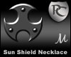 Sun Shield Necklace