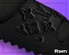 LV Black Slides