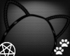 !TX - Black Kitty Ears
