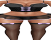 Blk/Pur Easter Bunny Set