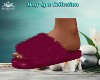 DAY SPA BURGANDY SLIPPER