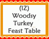 Woodsy Turkey Table