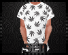 |S| White Weed Shirt