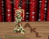 AKL Christmas holly gown