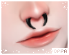 ♡ septum | black