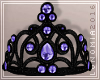 Black Purple Tiara
