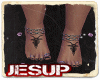 feet tattoo/B