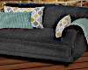GRY Leather Chaise/Poses