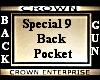 Special 9 Back Pocket