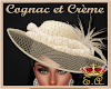 Creme and Gold Hat