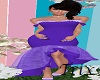 Spring Royal Purple Gown