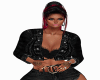 ^F^Black Jacket Bra