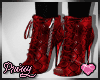 P|Snake Boots ♥Red