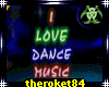 rk neon love dance music