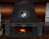SN  Slate Fireplace
