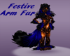 festive arm fur