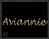 Aviannie Wall Sign