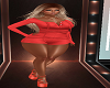 Cindy Orange Romper